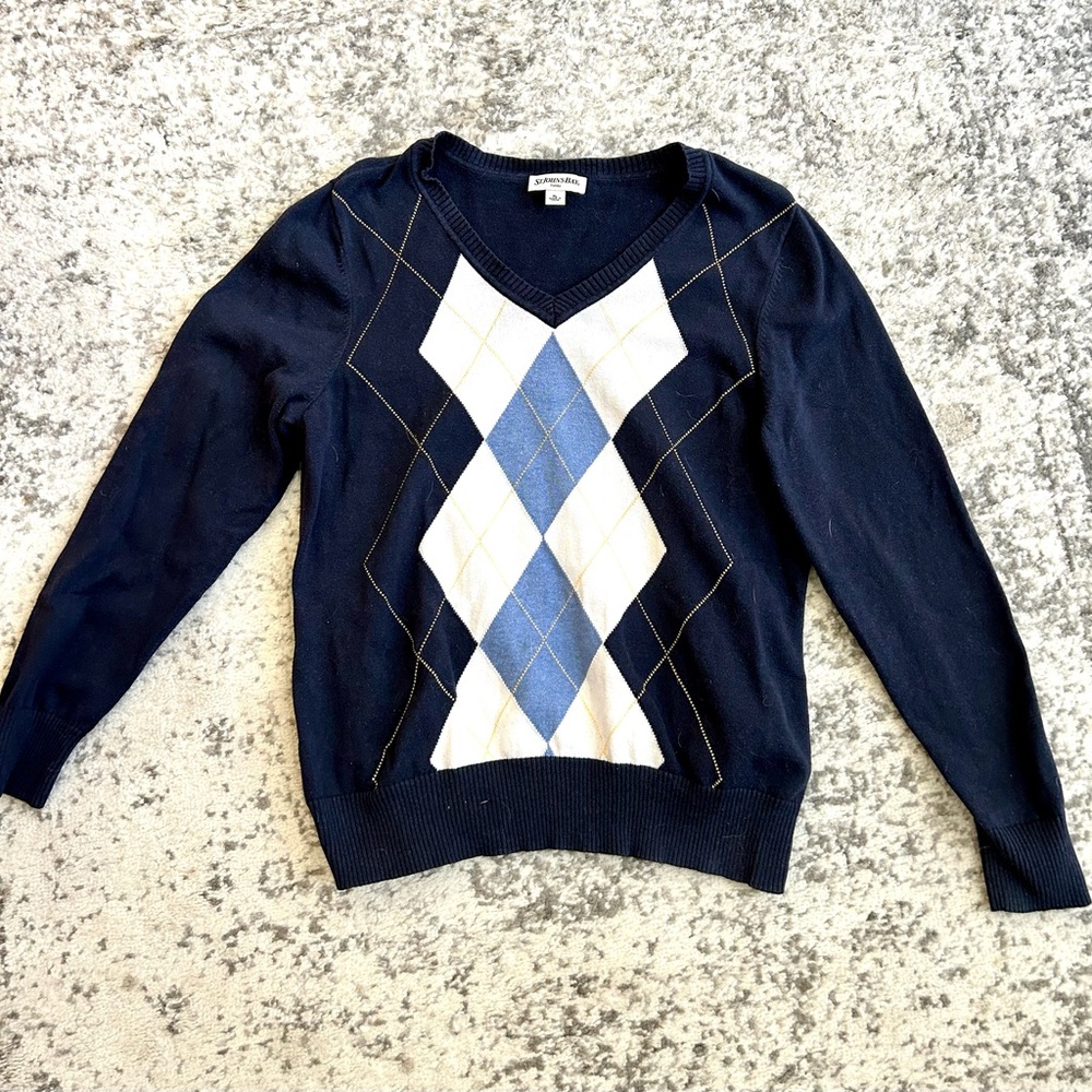 St John’s Bay petite navy blue sweater